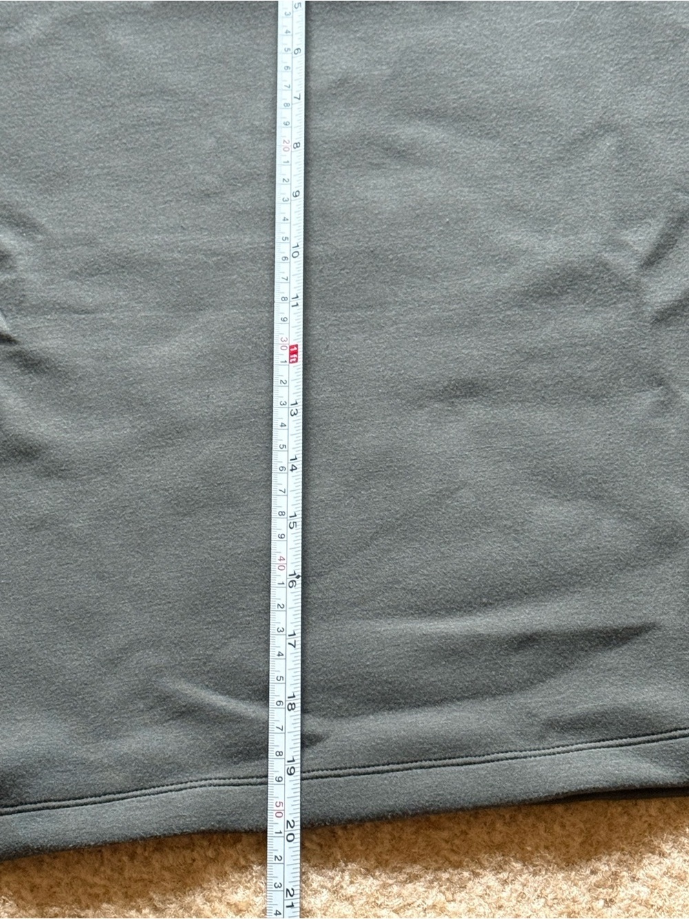 Spanx Air Essentials Long-Sleeve Slate Gray Women's Top - Picture 4 of 6